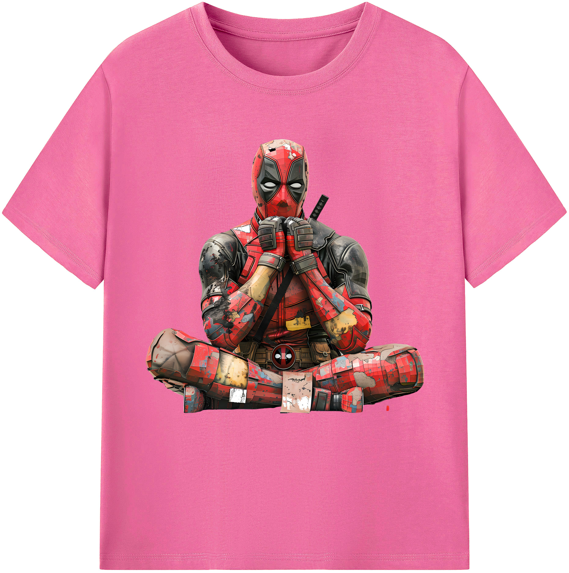 （画像用） Deadpool デッドプール レディースカジュアルプリントTシャツ（綿100％）